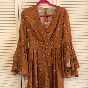 Mustard yellow jumpsuit